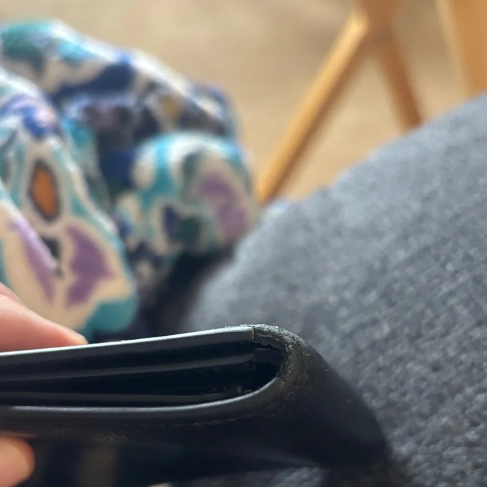 Coach Black Leather bi-fold wallet